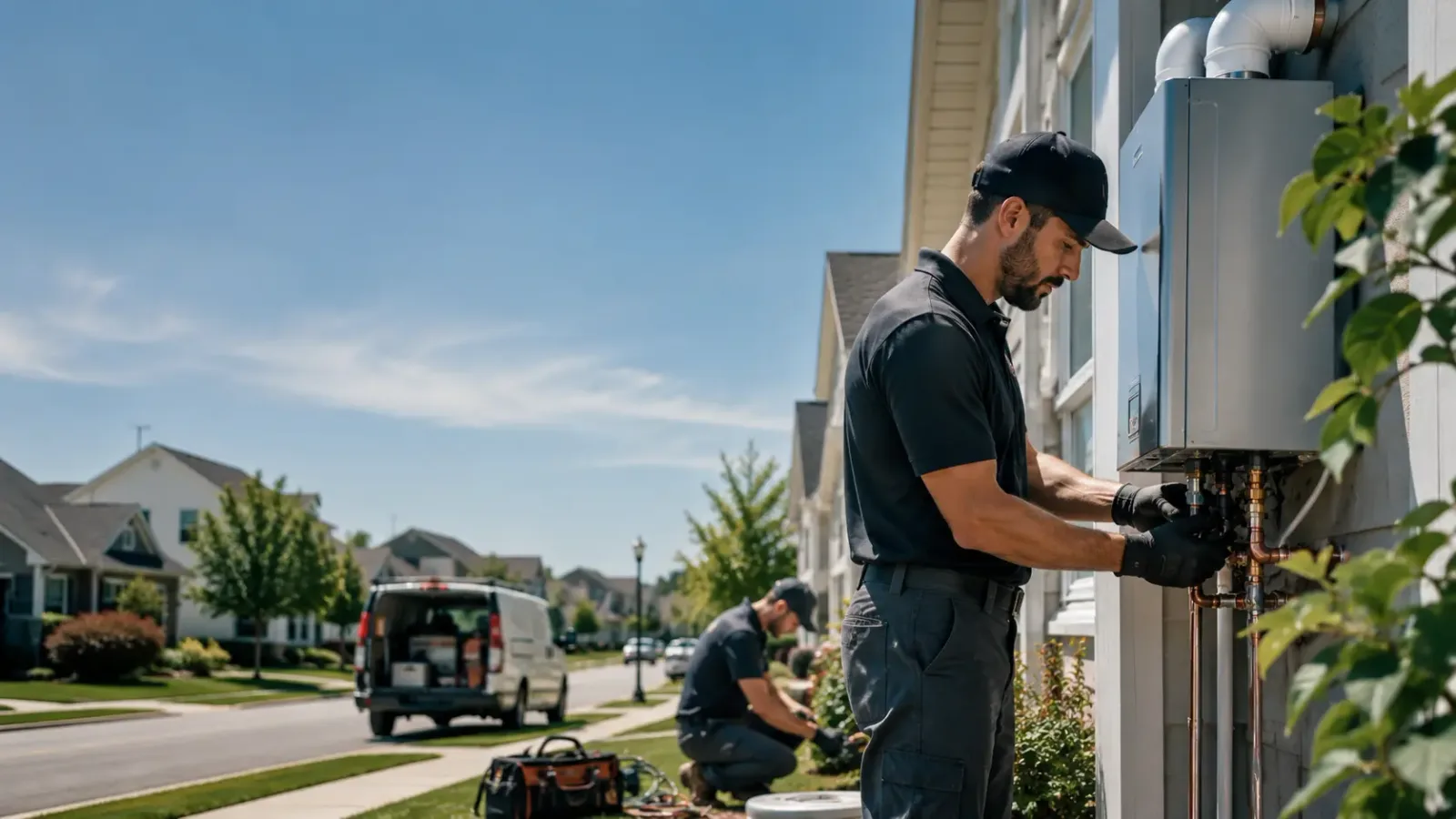 Tankless Water Heater Installation in Midnight, MS